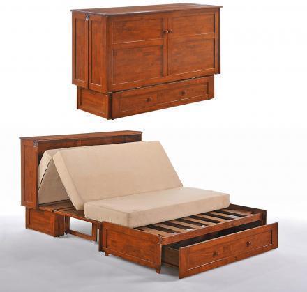 Cabinet That Transforms Into a Queen Bed