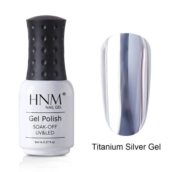 8ml Translucent Glitter Titanium